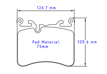 Girodisc McLaren 720S Brake Pads (Rear)